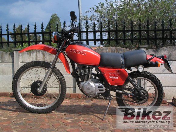 1982 Honda XL 500 S photo